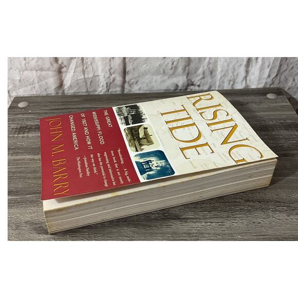 1998 Rising Tide: The Great Mississippi Flood of 1927 by John M. Barry - Picture 3 of 7